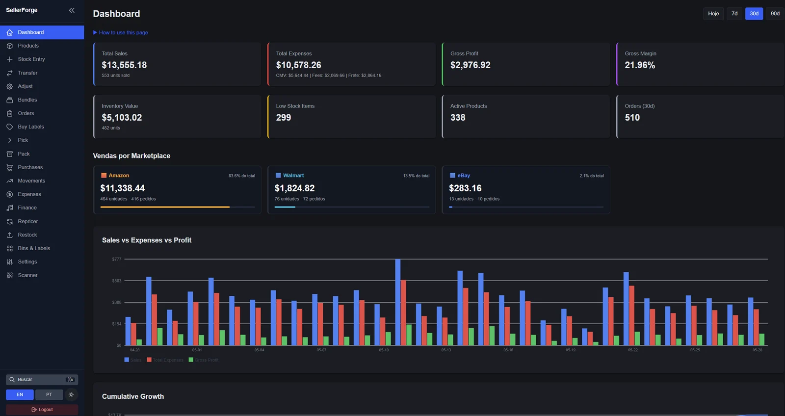 SellerForge Pro — preview